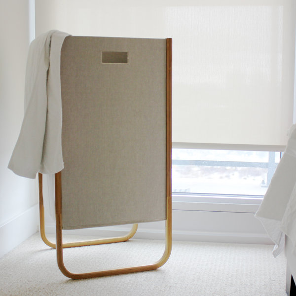 Rebrilliant Bamboo Sleek Laundry Hamper & Reviews Wayfair